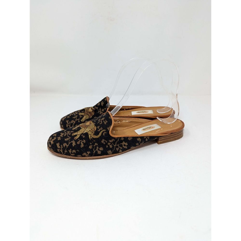 Talbots Needlepoint slip on shoes